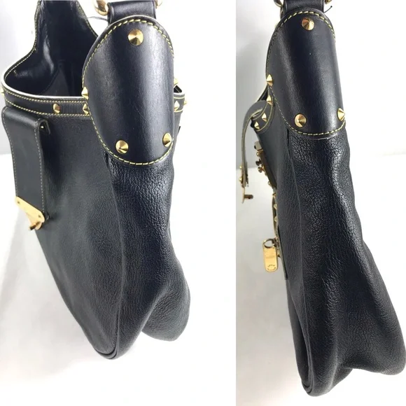 🌟RARE🌟 leather studded hobo Louis Vuitton - Picture 13 of 13
